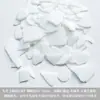 250g Mosaico de Vidrio Mica con Bordes Fragmentos Irregulares Recortes para Pintura de Mosaico Transparente Estilo Tiffany