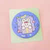 Espejo Pequeño Lindo Portátil de Moda Espejo Portátil para Maquillaje de Estudiante Espejo Redondo Pequeño para Niñas Regalo de Vacaciones Regalo Pequeño
