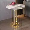 Base de soporte para mesa de centro apartamento estante de mesita de noche pata mesa trípode mármol lateral placa de roca soporte de ángulo pequeño piso