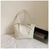 Bolsa de Hombro Grande Estilo Coreano para Mujer, Bolso de Mano Retro de Alta Gama para el Trabajo, Bolso de Mano Casual Versátil de Moda