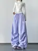 Pantalones de chándal casuales estampados para mujer, nuevo estilo Otoño e Invierno 2025, sexys, Hip-Hop, Street Dance, holgados, efecto adelgazante, versátiles, pantalones de pierna ancha