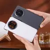 Adecuado para Huawei MateX Edición Coleccionista Pantalla Plegable 50% de descuento, funda protectora magnética con cuero liso, anticaídas, sensación de negocio de alta gama