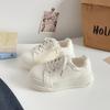 Zapatillas Gruesas Versátiles Casuales Nuevas para Mujer Primavera y Otoño 2025 Bell's Cute and Quirky Big-Head Bread Shoes Lz6105