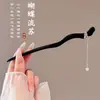 Presilha de Cabelo com Borla Estilo Antigo para Mulheres e Crianças, Presilha Versátil Hanfu de Alta Qualidade, Nova Presilha Estilo Chinês para Saia Ma Mian, Atacado de Fábrica