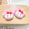 Desenho Animado Fofo Patinha de Gato Europeu DIY Cola de Creme Capa de Celular Chaveiro Acessórios de Cabelo Acessórios de Joias de Resina Materiais para Atacado