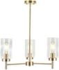 Lustre de vidro Amazon transfronteiriço, luz explosiva, luxo, personalidade criativa, sala de estar, sala de jantar, quarto, lâmpadas de cor níquel areia galvanizadas