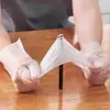 Guantes Desechables Grado Alimenticio Guantes TPE Engrosados y Duraderos Catering Hogar Película Plástica Transparente Guantes En Caja