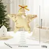Árbol de Tela Transfronterizo Estrella de la Punta del Árbol Decoración de Estrella de Cinco Puntas Adorno para Escena Navideña Props