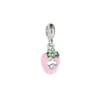 Colgantes de Collares Pulseras de Dibujos Animados DIY Transfronterizos Dijes Fruta Fresa Melocotón Colgante Hecho a Mano Accesorios Materiales