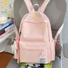 Mochila nova, fofa e estilosa para meninas, adequada para estudantes do ensino médio, fundamental II, faculdade e ensino fundamental.