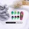 Nuevos Adornos DIY de Flores de Resina para Arte de Uñas Adornos de Uñas en Relieve Accesorios de Armadura para Usar Bicolor Venta al por Mayor Transfronteriza