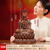 Popular Estátua de Cobre do Bodhisattva Ksitigarbha para Adoração em Casa, Estátua Budista, Ornamento Artesanal, Sentado em Lótus da Montanha Jiuhua