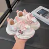 Zapatos para Niña 2026 Primavera Nuevas Llegadas Zapatos Deportivos Transpirables de Doble Malla para Niños Zapatos para Correr Suela Suave Zapatos de Papá Zapatos para Niños