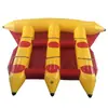 Banana Inflable Bote Volador Acuático Jet Ski Banana Remolcable Trompo Giratorio Marino Celebridad de Internet Patito Amarillo OVNI