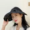 Sombrero de Pescador con Forma de Concha para Mujer Verano Protección Solar Nuevo Estilo Sombrero de Sol Transpirable Sombrero de Protección Solar para Mujer Venta al por Mayor Transfronterizo