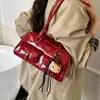 Nueva Bolsa Almohada Boston, Bolso de Hombro Novedoso Vintage Otoñal Melard para Mujer, Bolso de Hombro para Mujer Estilo Bowling