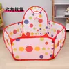 Piscina de arena plegable para bebés, piscina de bolas oceánicas para interiores, valla de colores para bebés, valla de juego plegable para niños, venta al por mayor