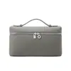 Bolsa Lancheira Couro Bovino de Primeira Camada Lp19 Bolsa Feminina de Couro Genuíno 2026 Nova Bolsa Caixa Branca Pequena Bolsa Transversal para Celular
