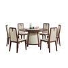 Nueva Mesa de Comedor y Silla de Madera Maciza de Ébano Estilo Chino para Villa, Comedor, Mesa Redonda Grande con Plato Giratorio, Lujo Ligero para el Hogar, Mesa de Comedor Redonda