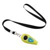 Clicker de Treinamento para Pets Novo Clicker Duas Cores Dois em Um + Apito Apito para Treinamento de Cães Clicker Duas Cores com Cordão