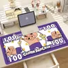 Alfombrilla de Ratón Nueva de Dibujos Animados de Cien Yuan, Alfombrilla Grande para Mesa de Ordenador, Alfombrilla para Juegos, Antideslizante, Borde con Bloqueo, Engrosada, Alfombrilla para Mesa de Cafetería de Internet, E-Sports