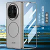 Nuevo Modelo Adecuado para Huawei Matex 40% de descuento Funda para Teléfono Móvil de Pantalla Apilada con Agujero de Precisión para Lente Carcasa X6 y Película Integrada con Anillo Magnético Fino Incorporado