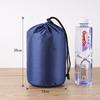 Bolsa de embalagem de tecido Oxford diamante poliéster com cordão bolso retrátil bolsa de acabamento para armazenamento de roupas atacado