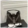 Bolsa Tote Comutadora Simples de Grande Capacidade Estilo Preguiçoso para Mulheres Outono 2025 Nova Tendência Bolsa de Ombro Elegante Bolsa de Ombro