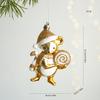 Decoraciones de Navidad Colgante Perro Globo Decoración Árbol de Navidad Colgante Casa Copo de Nieve Adorno Guirnalda Accesorios