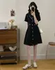 Ropa para Mujer Tallas Grandes 2026 para Chicas Gorditas, Vestido de Mezclilla con Botones que Ceñe la Cintura, Elegantes Vestidos de Trabajo Largos y Cortos para Chicas Gorditas