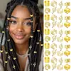 Set de Anillos para Cabello de Rastas de 40 Piezas Transfronterizo Amazon Xiyin Temu Totalmente Gestionado Shein Estación Independiente Europa y América