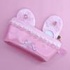 Bolsa de Almacenamiento para Zapatos de Baile de Encaje de Ballet Linda Bolsa de Lápices para Niñas Impermeable Satín Logo Imprimible
