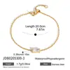 Wanxing Estilo Europeo y Americano Oro de 18 Quilates Acero Inoxidable Circonita Blanca Múltiples Diseños Pulsera Ajustable Deslizante para Mujeres Venta al por Mayor Transfronteriza