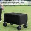 Funda para Carrito de Camping al Aire Libre Transfronterizo, Funda Protectora Plegable para Remolque Pequeño, Funda a Prueba de Polvo e Impermeable para Carrito de Picnic