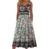 Vestido de Pulóver sin Mangas con Estampado Nuevo de Amazon Primavera y Verano 2024 para Mujer, Vestido Casual