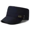 Chapéu Masculino de Aba Reta Transfronteiriço, Protetor Solar para Exterior, Secagem Rápida, Respirável, Chapéu de Pesca, Estilo Fino para Primavera e Outono, Chapéu Casual Masculino Tendência Ajustável