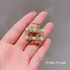 Pinza para el Cabello de Perlas Pequeñas de Alta Gama, Pasador Delicado y Exquisito para Recogidos a Medio Lado para Mujeres, Nuevo Modelo 2024, Accesorio para el Cabello de Clip en la Parte Posterior de la Cabeza