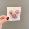 Presilha de Cabelo Estilo Coreano para Menina Desenho Animado Fofo Lantejoulas Coelho Amor Acessórios de Cabelo DIY Presilha de Cabelo Infantil Acessórios