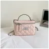 Minibolsa para Mujer Bolso Cruzado de Moda Versátil Tendencia Estilo Coreano Nicho Estilo Pequeño Chanel Bolso de Mujer Verano Nueva Llegada Caja