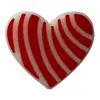 Figura 3D de goma blanda de PVC de doble cara en forma de corazón, superventas transfronteriza, bolígrafo divertido para estudiantes, punta y capuchón desde la fábrica de origen