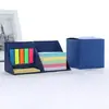 Cubo Mágico Personalizado Caixa Criativa para Anotações Post-It Rasgável Bloco de Notas de Mensagens Papel Dobrável Tijolo N Vezes Adesivo Logotipo Impresso