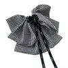 Pinza de Clip con Lazo de Malla y Gypsophila para Bebé, Pasador de Pelo de Gama Alta para Cola de Caballo Baja, Accesorios para el Cabello en la Parte Posterior de la Cabeza