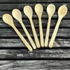 Cuchara de Bambú, Cuchara de Madera, Cuchara para Miel sin Pintar, Cuchara Sopera de Mango Largo, Cuchara de Regalo, Madera de Bambú Real, Venta al por Mayor por Fabricante, Estilo Japonés