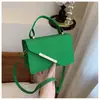 Moda, Sencillo y Elegante 2024 Primavera Nuevo Bolso Cruzado de Hombro Cuadrado Pequeño Casual para el Trabajo de Moda