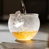Copa Pixiu de Cristal Estilo Antiguo, Copa de Maestro, Taza de Té Hecha a Mano, Taza Individual, Taza de Vidrio de Lujo Ligero de Alta Gama para Preparación de Té en Casa, Artículo de Regalo