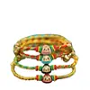 Festival del Bote del Dragón cuerda de mano colorida tejida a mano pulsera zongzi para adultos niños bebé Fulu Ankang pulsera de la suerte