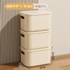 Caja de Almacenamiento Grande Gran Capacidad Miscelánea Snacks Almacenamiento de Juguetes Caja de Almacenamiento Cesta de Almacenamiento de Plástico para el Hogar con Tapa