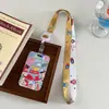 Portatarjetas retráctil Toy Story Dibujos Animados Niños Autobús Infantil Tarjeta de Comedor Insignia de Recogida Insignia de Jardín de Infancia Escuela Cuerda Larga para Colgar en el Cuello
