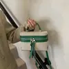 Nuevo Producto Costura de Color Contrastante 2025 Nueva Moda Bolso Caja de Gran Capacidad de Moda de un Hombro Cruzado de Cuerpo Bolso Caja de Mano