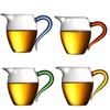 Taza Justa Divisor de Té Vaso Taza Masculina Mar de Té Vidrio de Borosilicato Alto Accesorios para Juego de Té Taza para Té Verde Separación de Té y Agua